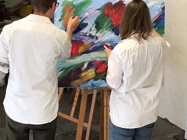 Malen für Paare in Hamburg in Kunstschule