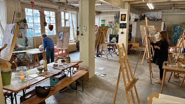 Malkurse in Hamburg-Kunstkurse Atelier Annette Brasch 2