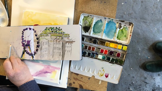 Urban Sketching Hamburg