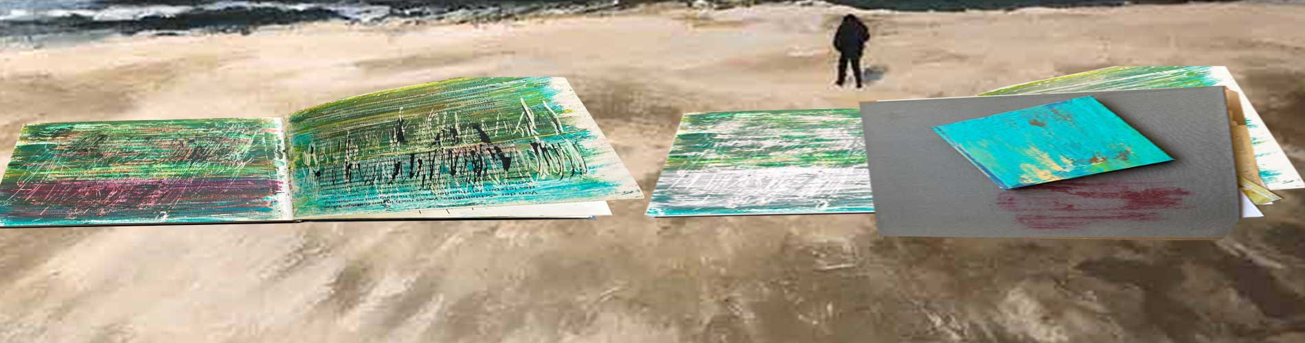 experimentelle Malerei sowie experimentelles Zeichnen im Malkurs NRW mit brasch-kunstkurse