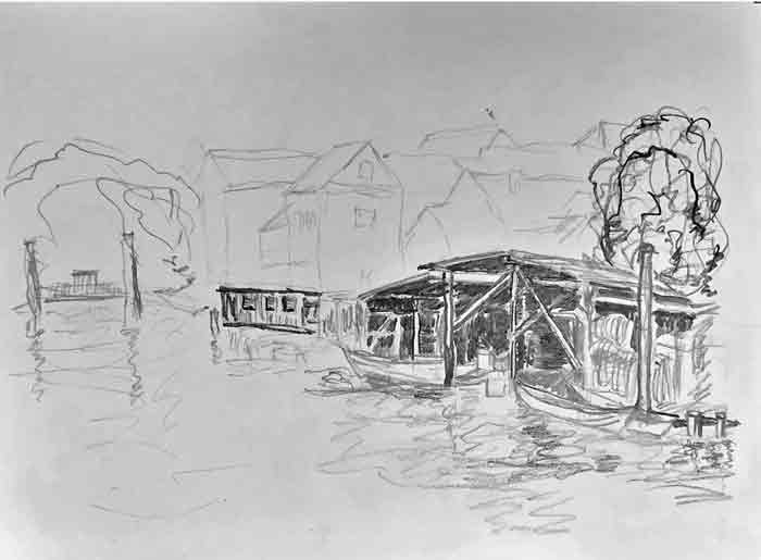Zeichnen lernen in der Kunstschule Hamburg Atelier Annettte Brasch
